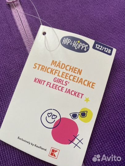 Кофта флис на девочку