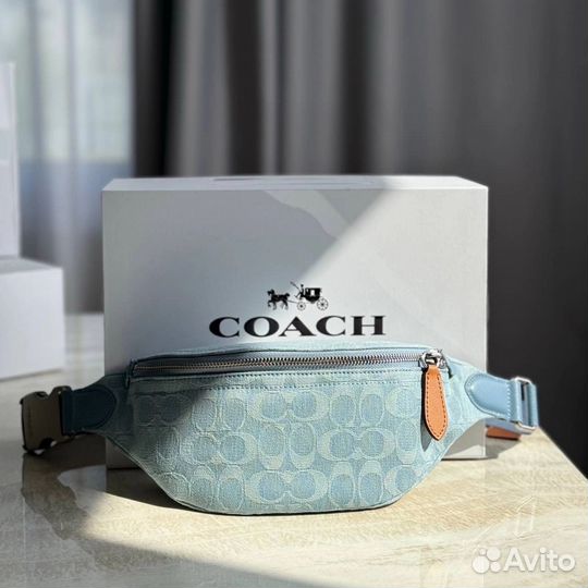 Поясная сумки Coach/коач/коч/сумка/слинг