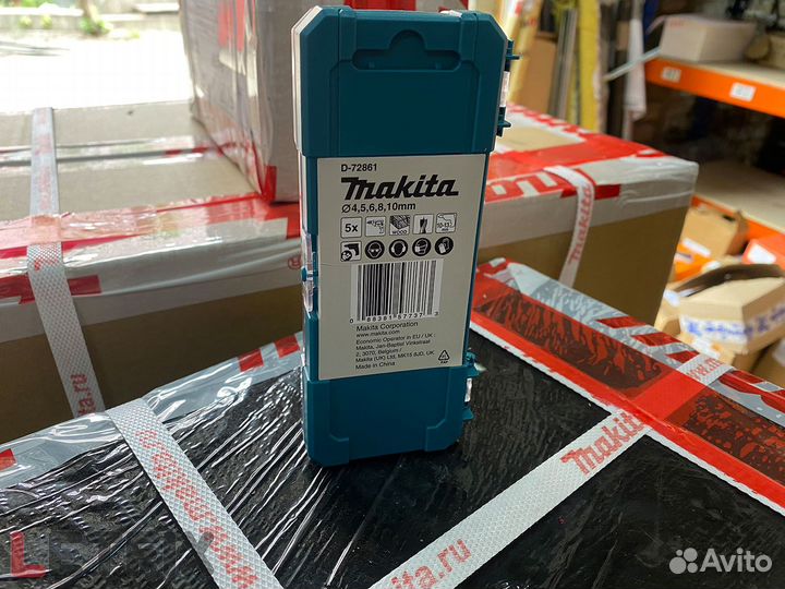 Набор сверл по дереву 4-10 мм Makita D-72861, 5 шт