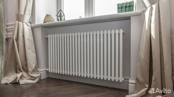 Стальной трубчатый радиатор отопления кзто Гармони