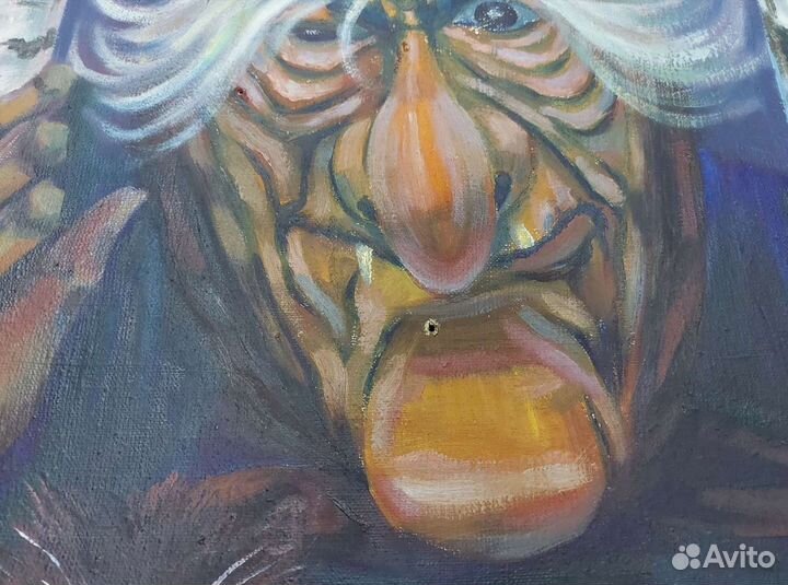 Театральный реквизит СССР Окошко Сказка Баба-яга