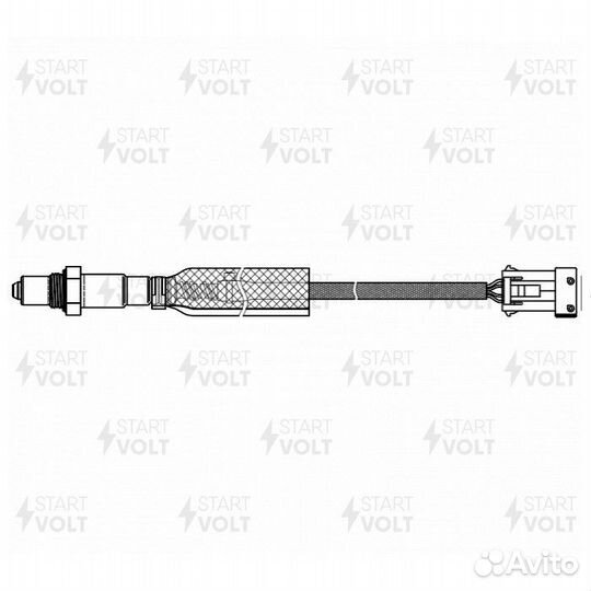 Датчик кисл. для а / м volvo xc90 (02) / xc70 (00)