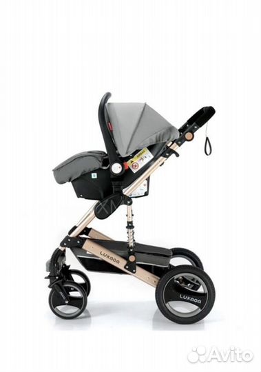 Коляска luxmom 510 3 в 1 новая в коробке