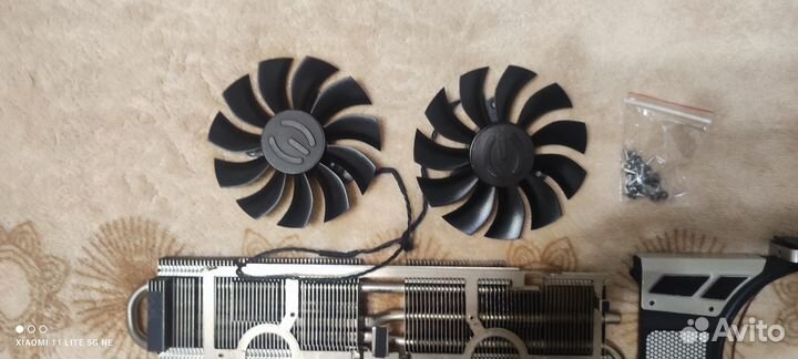 Охлаждение видеокарты evga GTX 1070