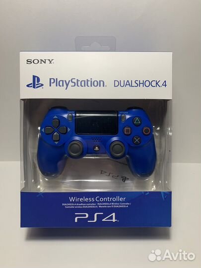 Джойстик ps4/геймпад ps4/ DualShock 4 v2(синий)
