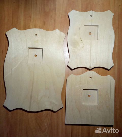 3 заготовки под часы