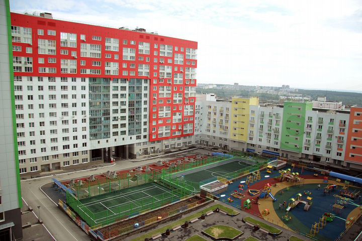 2-к. квартира, 45 м², 4/23 эт.