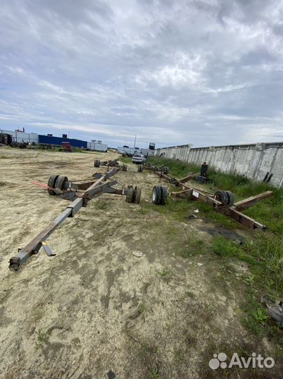 Тележка транспортная для 7ми метровой жатки
