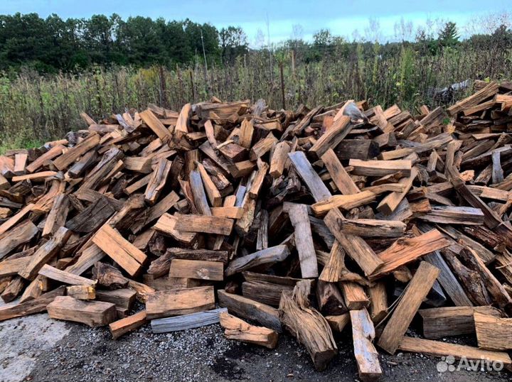 Дрова подсушенные
