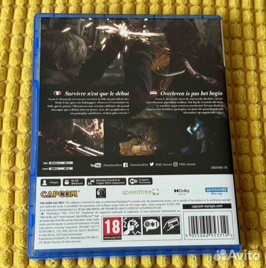 Resident Evil 4 Remake PS5, русская версия, Новые