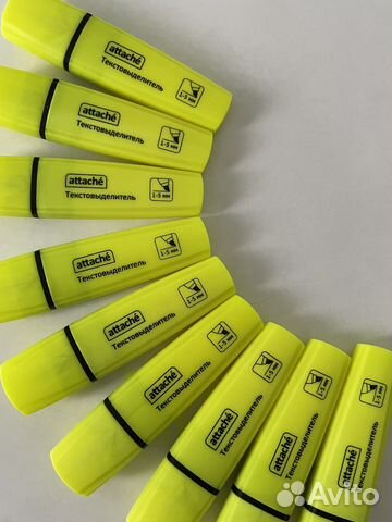 Текстовыделитель Attache Palette желтый