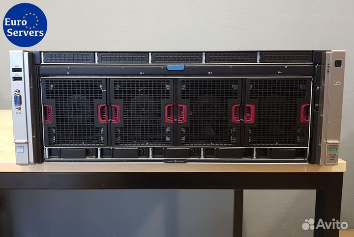HP DL580 Gen9 5SFF (4xXeon E7-8867v4, 256GB)