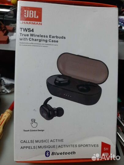 Наушники блютузные (JBL TWS4)