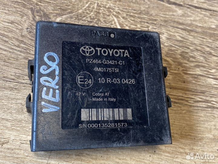 Toyota verso блок парктроников