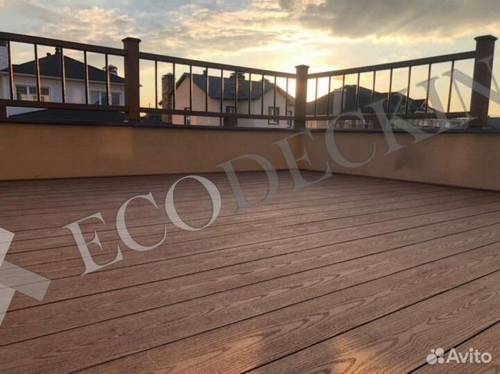 Террасная доска Ecodecking из дпк от производителя