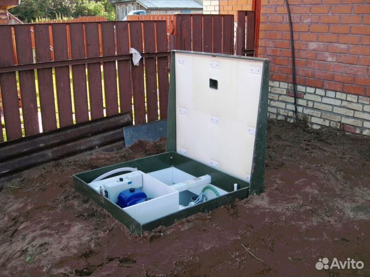 Септик Аквалос 4 под ключ