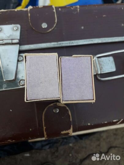 Спички СССР в деревянном коробке