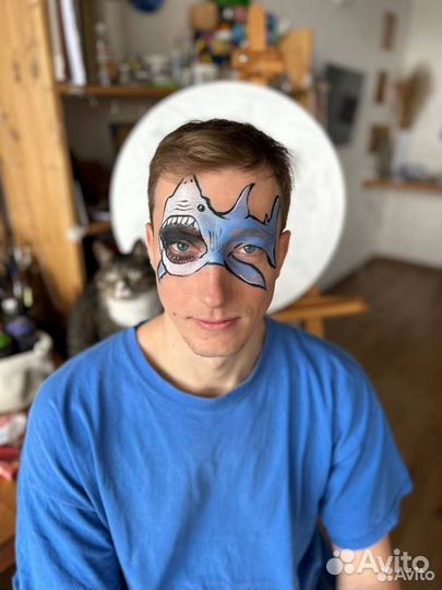 Аквагримёр, тату хной, мехенди, любой стиль