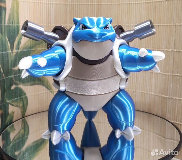 Покемон. Бластойз \ Blastoise. 3D печать. Фигурка