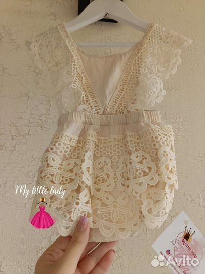 Нарядный боди для девочки новый 68,74,80,86