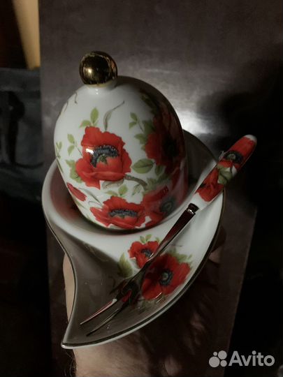 Банка для меда подставка для лимона тарелка д сыра