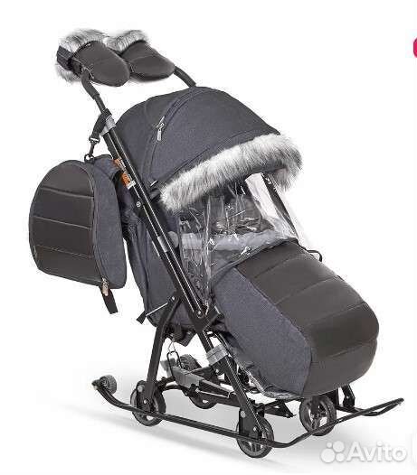 Детские санки коляска