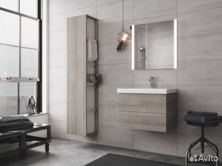 Раковина (умывальник) Cersanit Como 50 полувстр