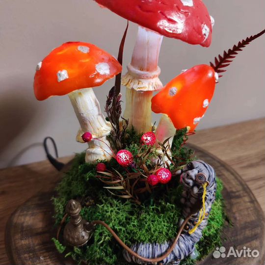 Светильник ночник ручной работы