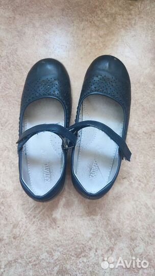 Туфли для школы (кожаные)