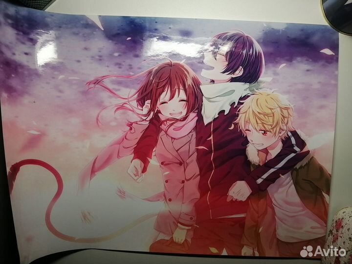 Аниме плакаты, значок, обложка на паспорт, наклейк