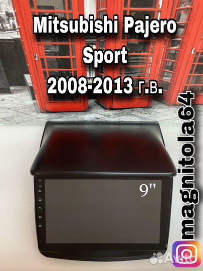 Android магнитола Mitsubishi Pajero Sport 2