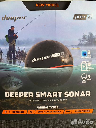 Эхолот Deeper pro plus 2