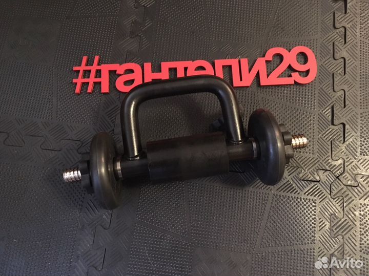 Гиревой гриф с блинами