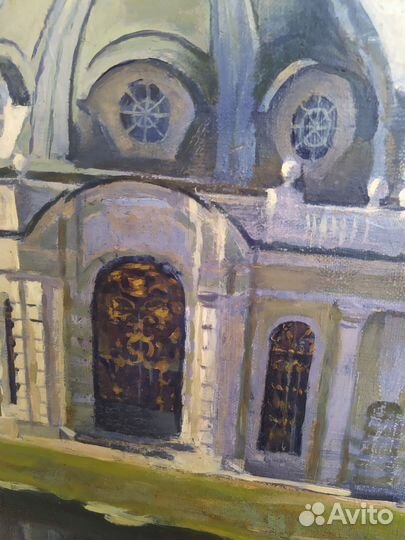 Картина масло холст Кудинов А