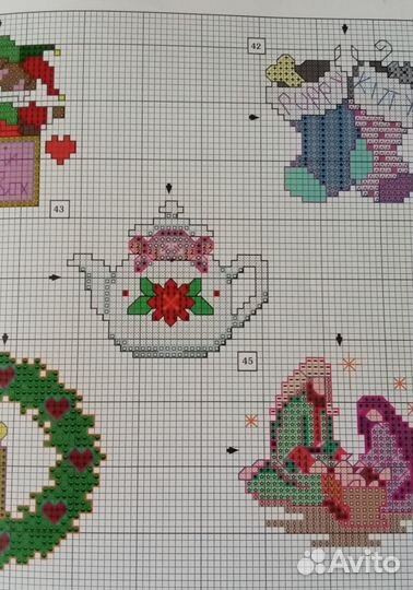 Буклет с схемами для вышивания