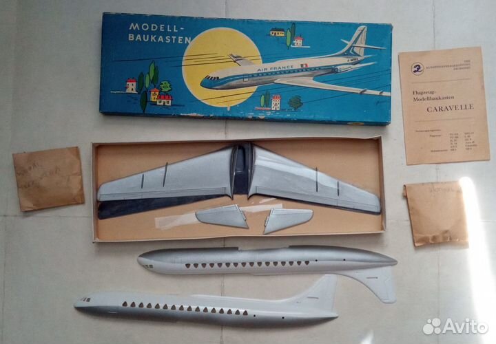 Caravelle VEB plasticart (гдр) М1/100