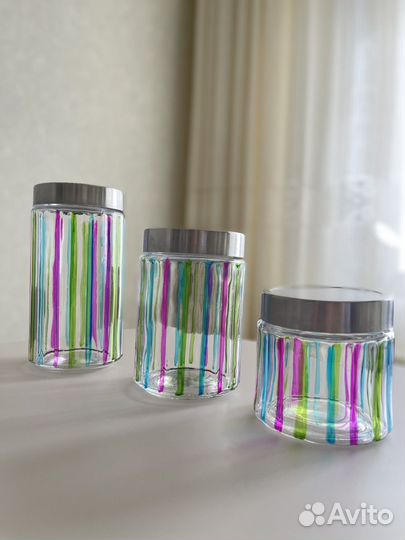 Банки стеклянные для сыпучих