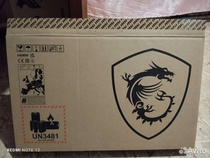 Игровой ноутбук msi katana