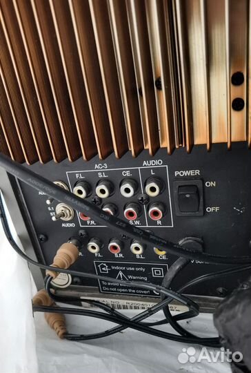 Колонки + сабвуфер sven sps-858