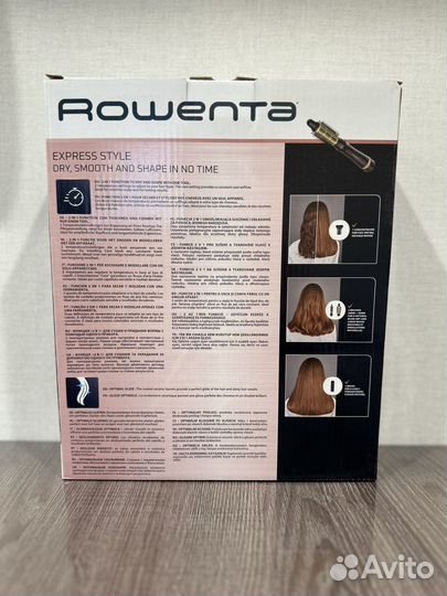 Фен-щетка Rowenta Express Style CF6330F0, 900Вт
