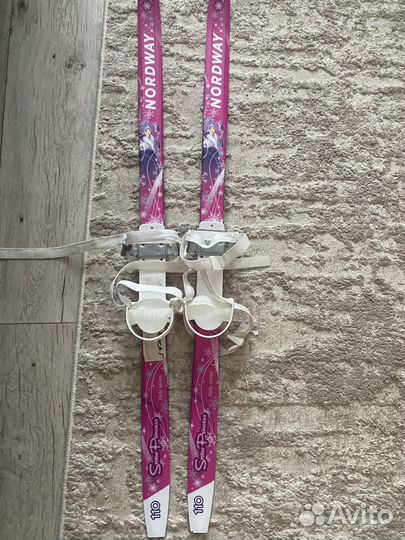 Лыжи детские 110 см