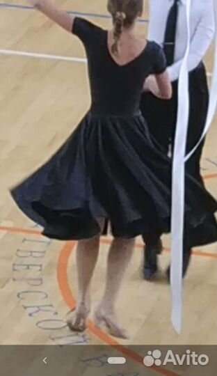 Платье для спортивных бальных танцев