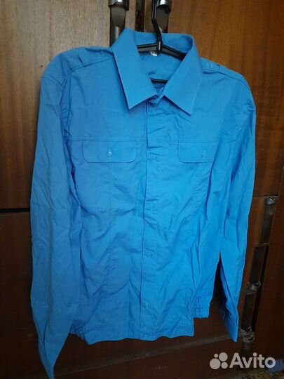 Рубашка уставная голубая бтк размеры разные