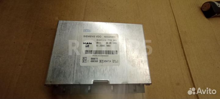 Блок управления FFR MAN TGA 2008 81258057083