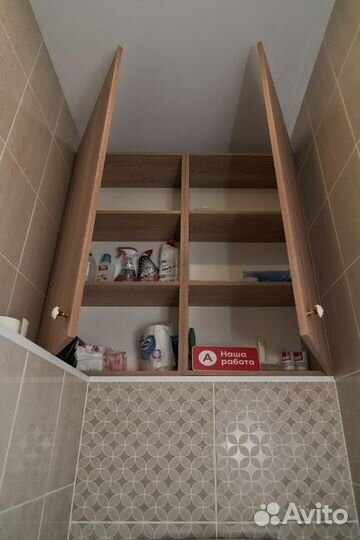 Встроенный шкаф в туалет