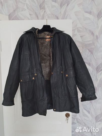 Куртка кожаная мужская
