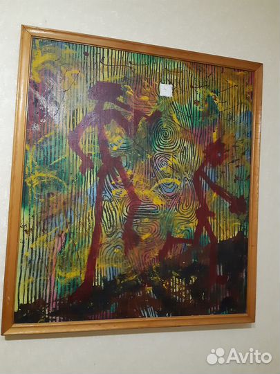 Картина маслом на холсте большая