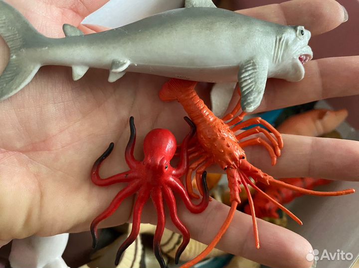 Набор фигурок животных 33 шт