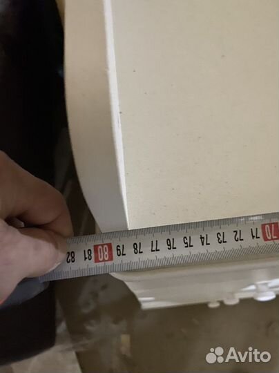 Пеленальный комод белый