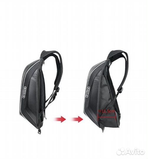 Рюкзак для мотоцикла на мото Ogio Honda Моторюкзак